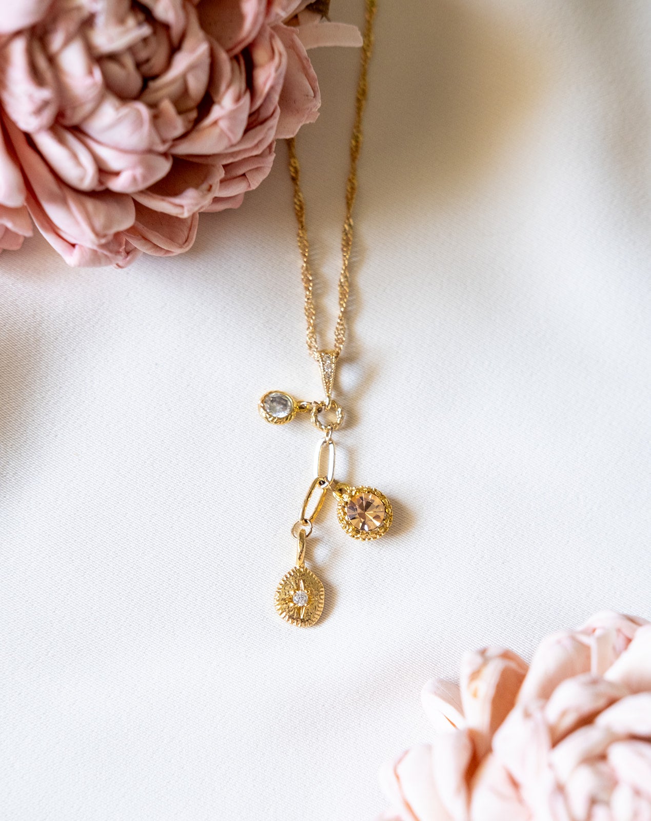 Delilah Cluster Necklace