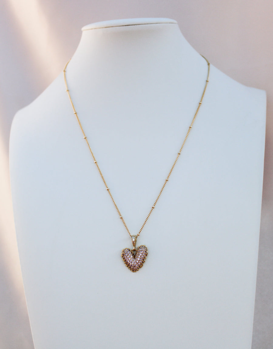 Jasmine Heart Necklace