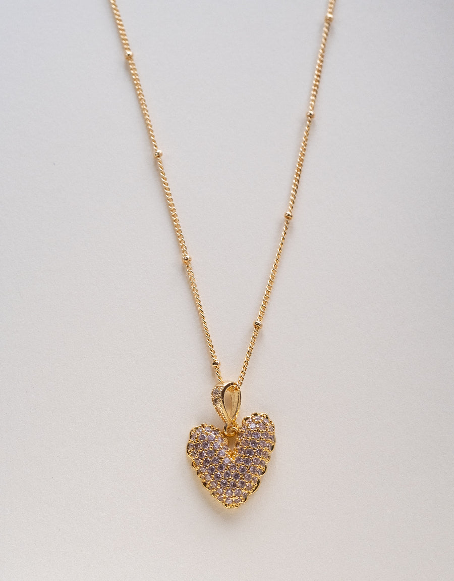 Jasmine Heart Necklace