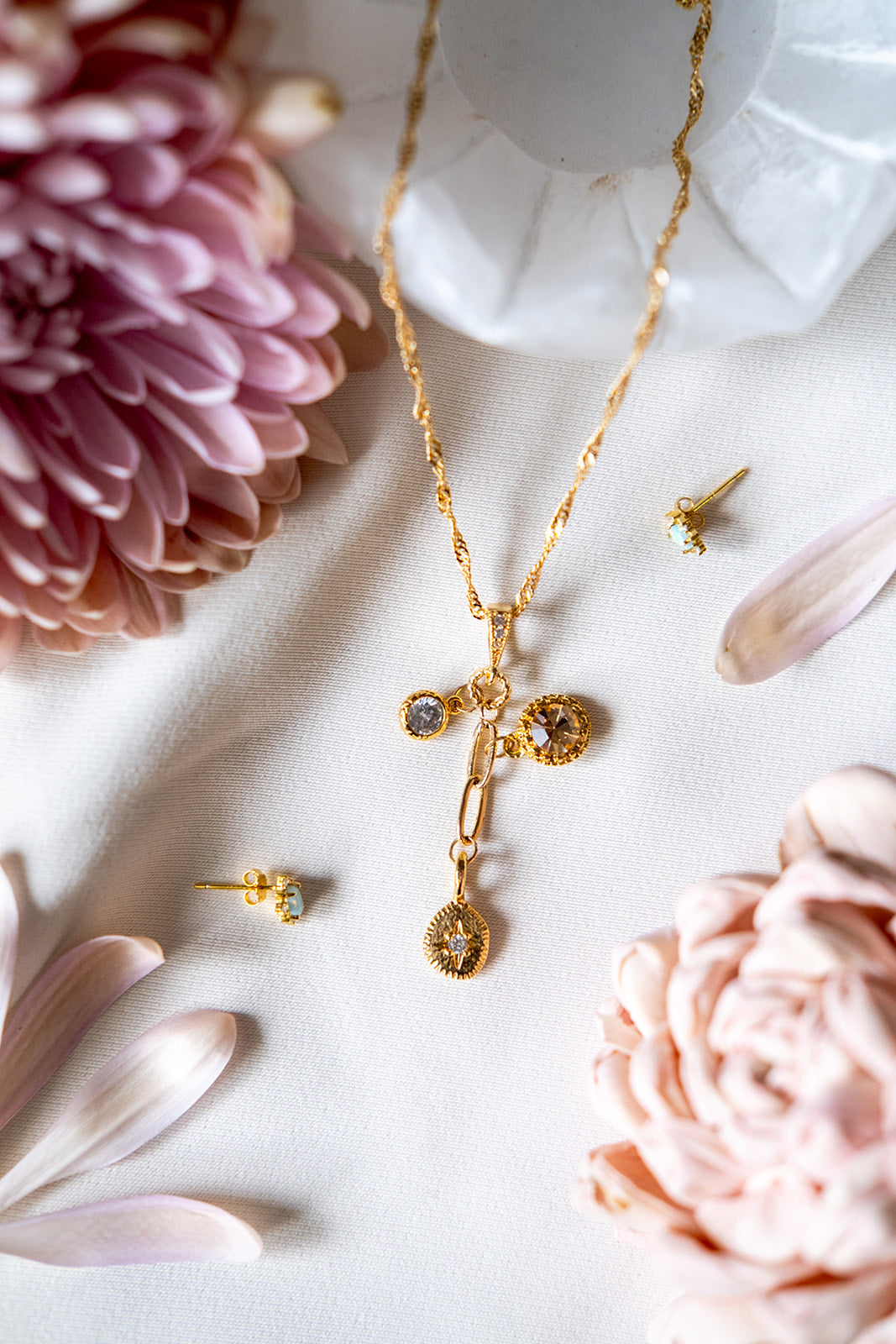 Delilah Cluster Necklace