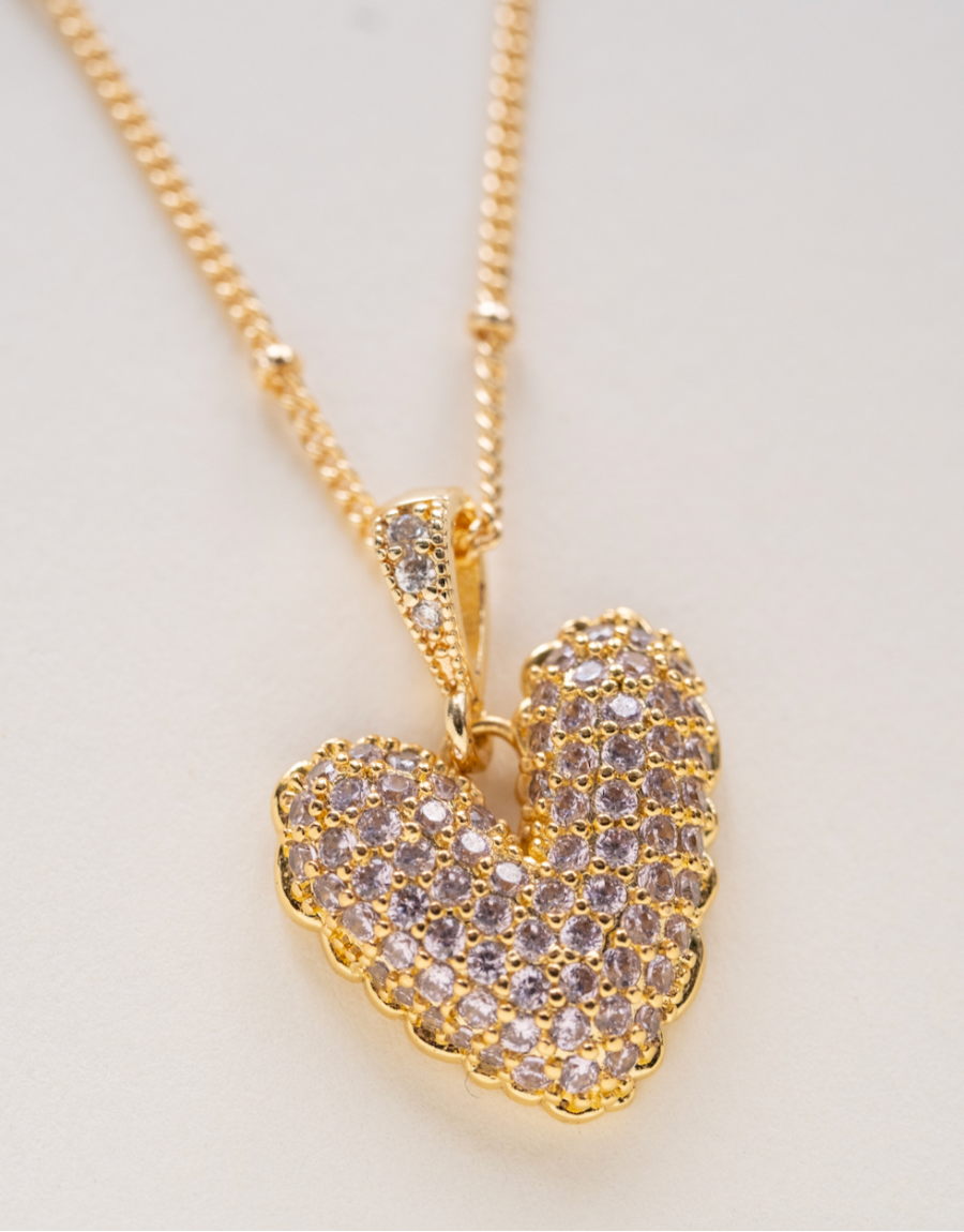 Jasmine Heart Necklace
