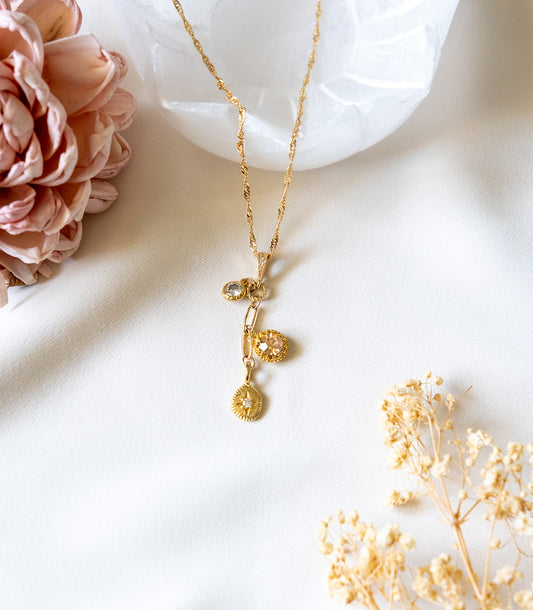 Delilah Cluster Necklace