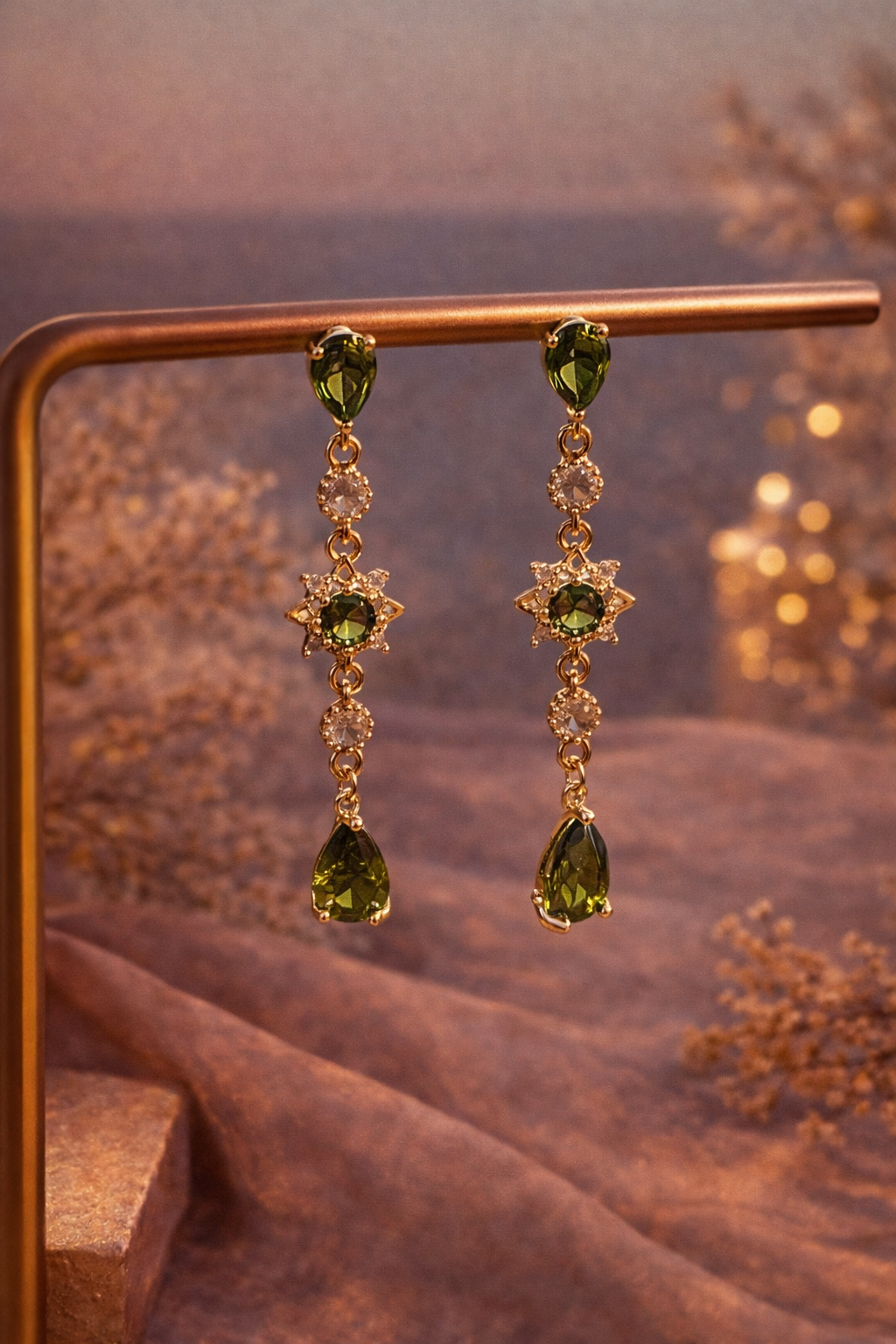 Peridot Dangles