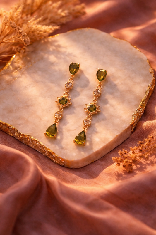Peridot Dangles