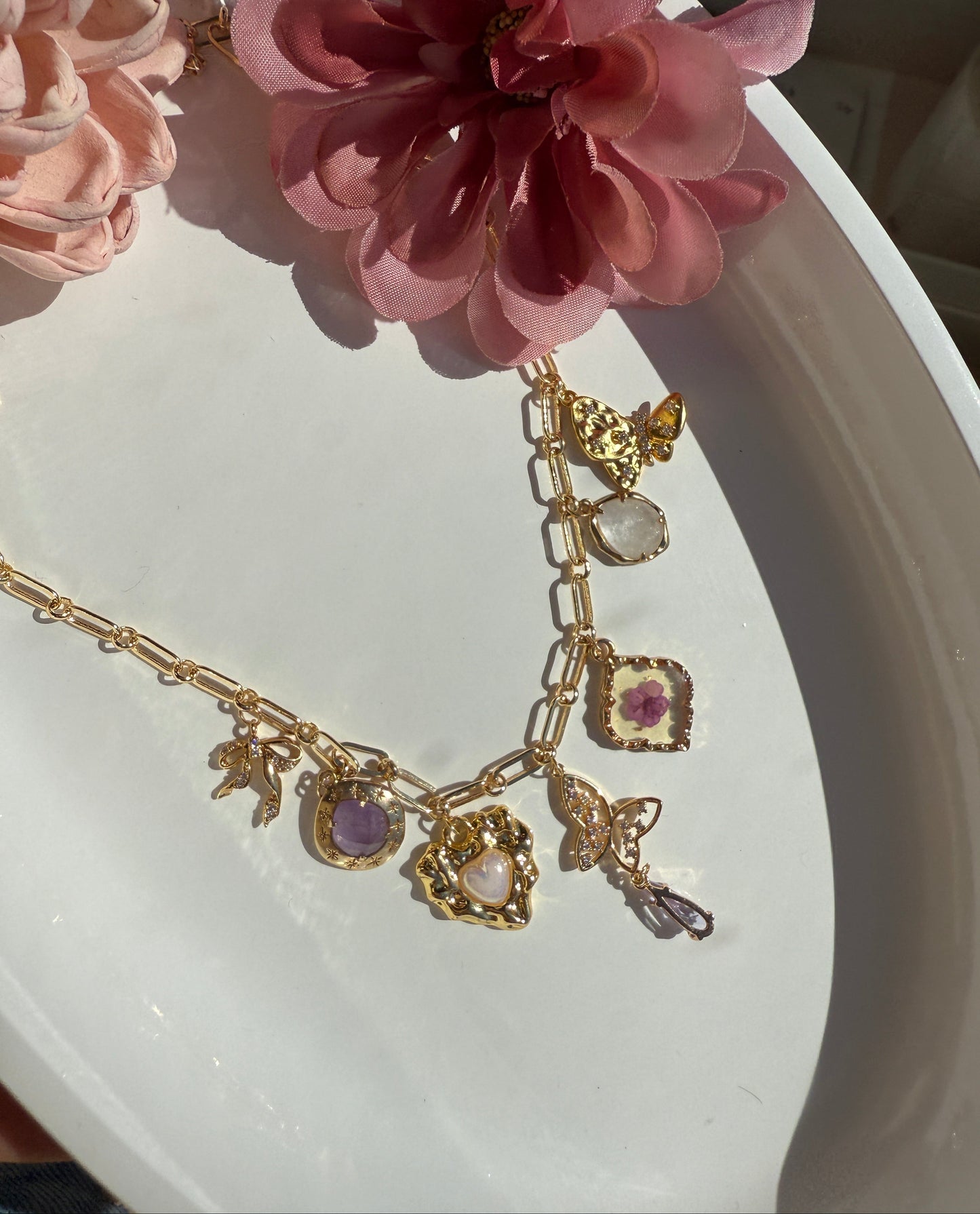 Francesca Charm Necklace