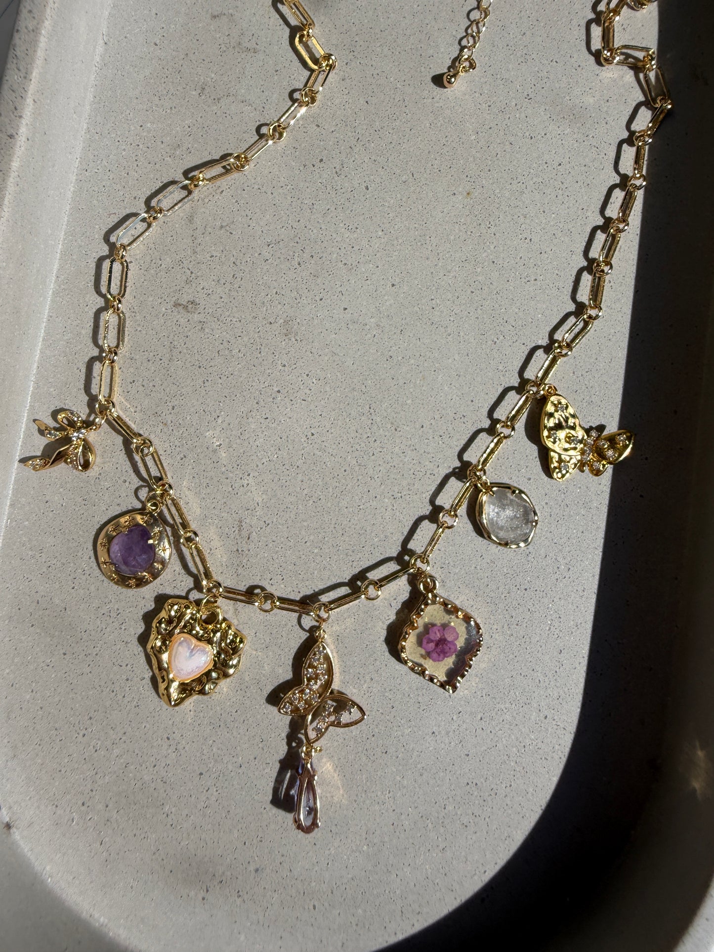 Francesca Charm Necklace