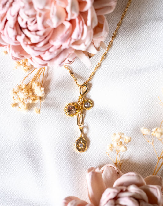 Delilah Cluster Necklace