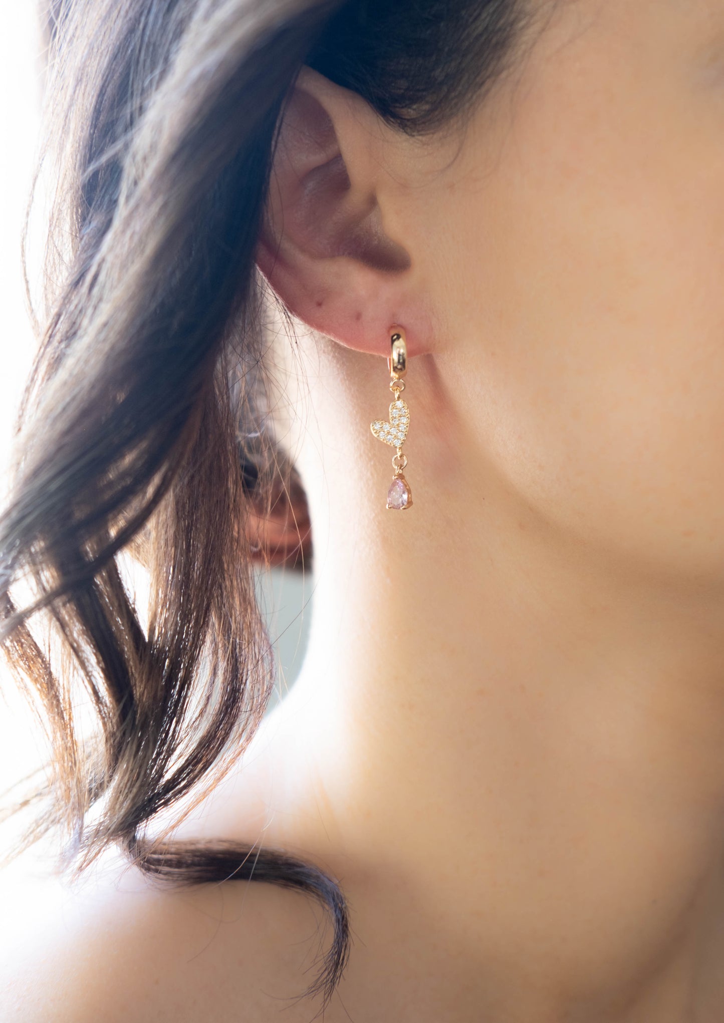 Veronica Heart Dangles