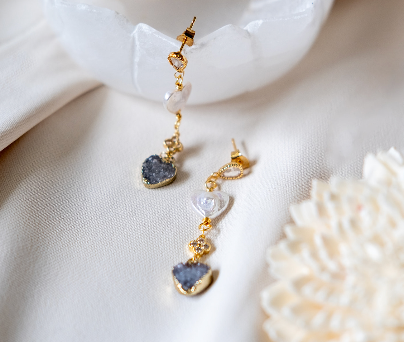 Cassandra Heart Dangles